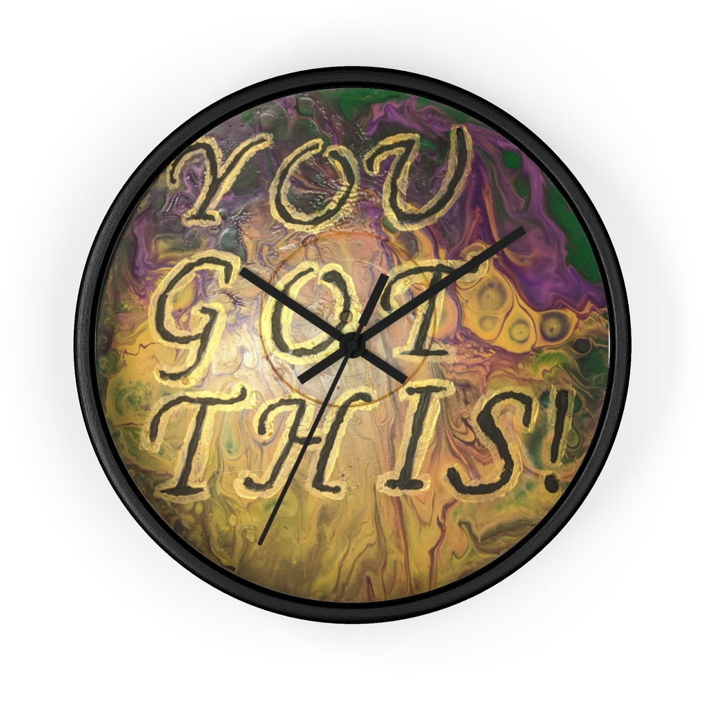 You Got This gold - Wall clock