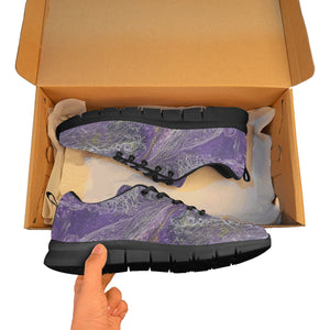 The Violet Storm Men's Breathable Running Shoes (Model 055)