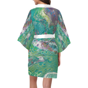 Gaia - Robe Women's Short Kimono Robe