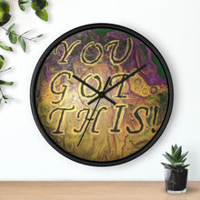Load image into Gallery viewer, You Got This gold - Wall clock
