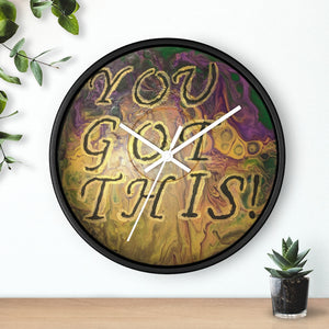 You Got This gold - Wall clock