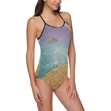 Load image into Gallery viewer, Day At The Beach Strap Swimsuit ( Model S05)
