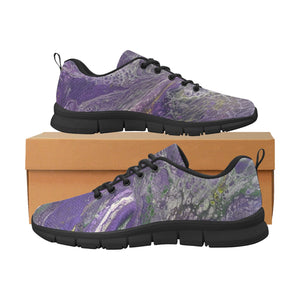 The Violet Storm Men's Breathable Running Shoes (Model 055)