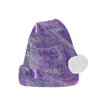 Load image into Gallery viewer, The Violet Storm Santa Hat
