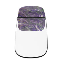 Load image into Gallery viewer, The Violet Storm Military Style Cap (Detachable Face Shield)
