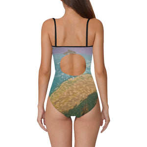 Day At The Beach Strap Swimsuit ( Model S05)
