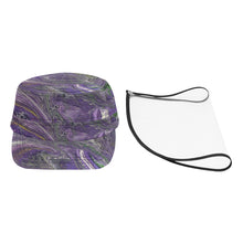 Load image into Gallery viewer, The Violet Storm Military Style Cap (Detachable Face Shield)
