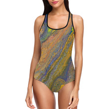 Load image into Gallery viewer, empty overflow Vest One Piece Swimsuit (Model S04)
