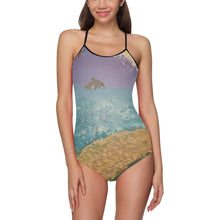 Load image into Gallery viewer, Day At The Beach Strap Swimsuit ( Model S05)
