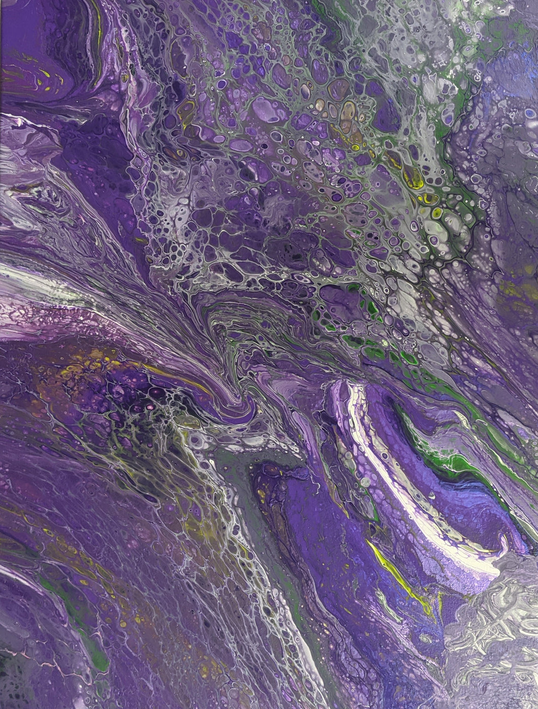 The violet storm (original artwork)