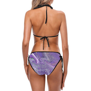 The Violet Storm Custom Bikini Swimsuit (Model S01)