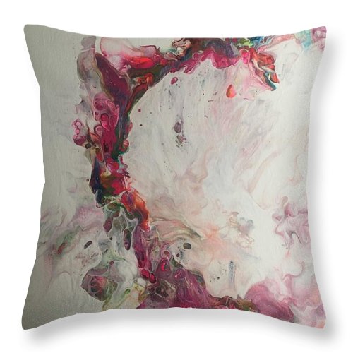 Clouded Love Half-Hearted Falling 4 U - Throw Pillow