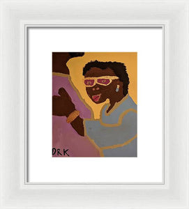Dance With Mom - Framed Print