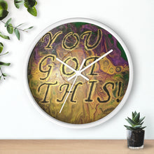 Load image into Gallery viewer, You Got This gold - Wall clock
