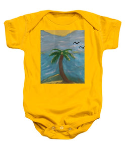 Palm At Beach - Baby Onesie