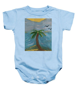 Palm At Beach - Baby Onesie