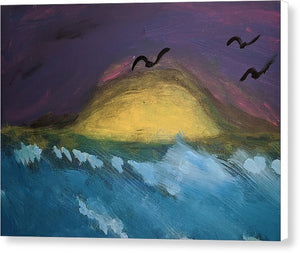 Sunrise At The Beach - Canvas Print
