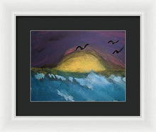 Load image into Gallery viewer, Sunrise At The Beach - Framed Print
