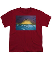 Load image into Gallery viewer, Sunrise At The Beach - Youth T-Shirt
