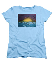 Load image into Gallery viewer, Sunrise At The Beach - Women&#39;s T-Shirt (Standard Fit)
